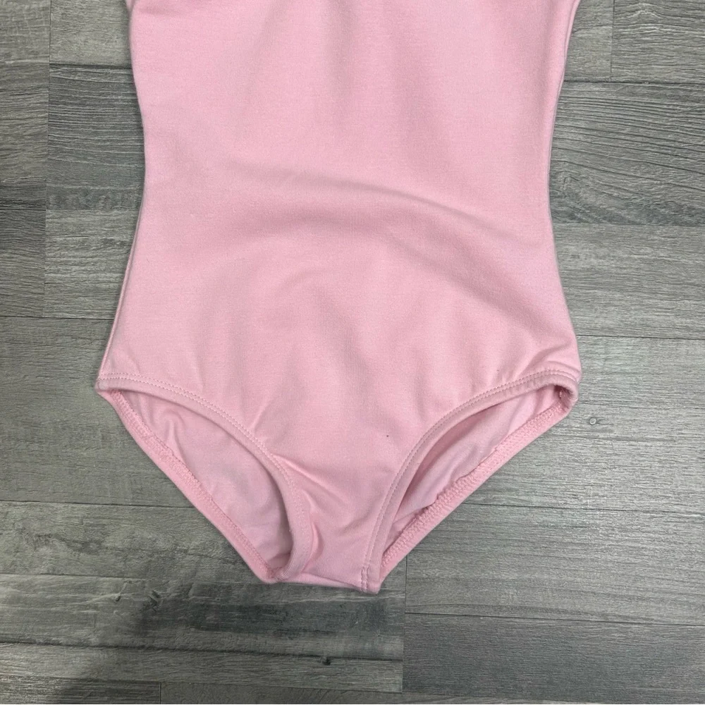 Basic Moves Toddler Girls Pink Leotard 4/5